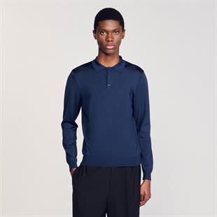 Mavi Polo Yaka Triko