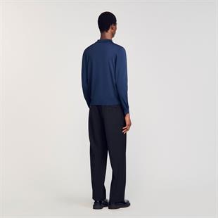 Mavi Polo Yaka Triko