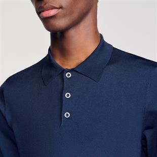 Mavi Polo Yaka Triko