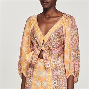 Önden Bağlamalı Truvakar Kol Tulum