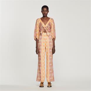 Önden Bağlamalı Truvakar Kol Tulum