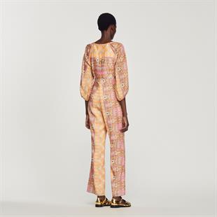 Önden Bağlamalı Truvakar Kol Tulum