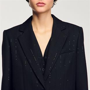 Payet Geçişli Blazer