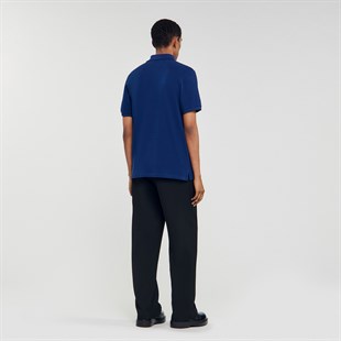 S Logo Lacivert Polo Yaka T-shirt