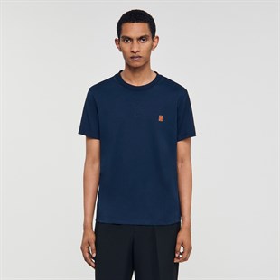 S Logo Lacivert T-shirt