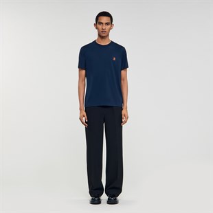 S Logo Lacivert T-shirt