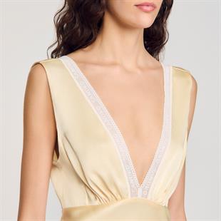 Saten Slip Elbise