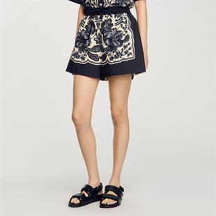 Siyah Deri Bantlı Sandalet