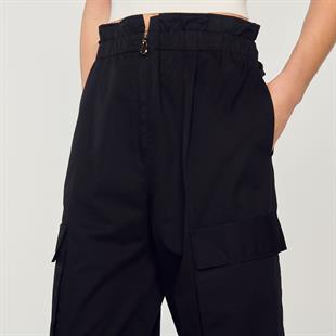 Siyah Kargo Pantolon