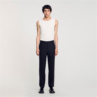 Siyah Straight Pantolon