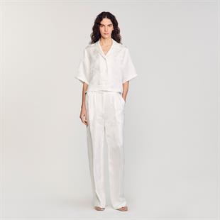 Soyut Desenli Gömlek