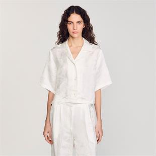 Soyut Desenli Gömlek