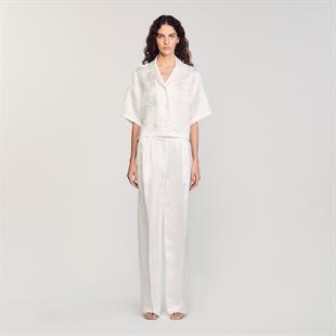 Soyut Desenli Gömlek