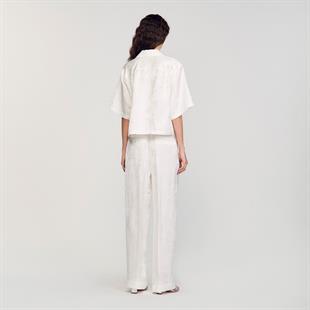 Soyut Desenli Gömlek