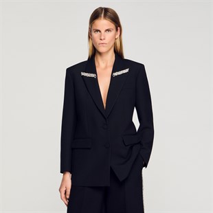 Taş Detaylı Blazer