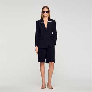 Taş Detaylı Blazer