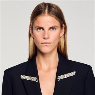 Taş Detaylı Blazer