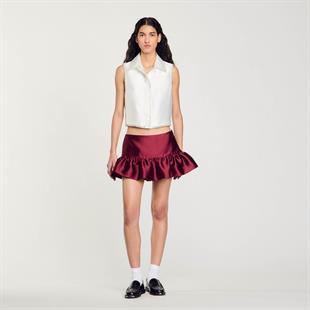 Taş İşlemeli Askılı Gömlek