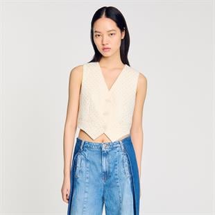 Taş İşlemeli Yelek