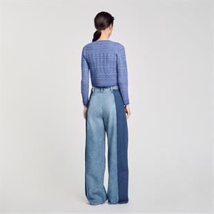 Zikzak Desenli Hırka