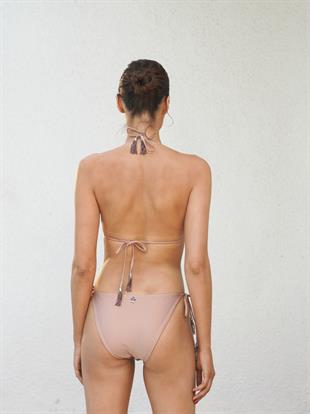 Lyla Pembe Boncuklu Bikini