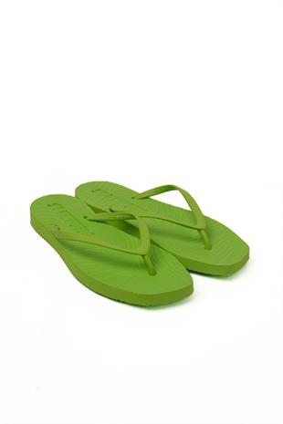 Fıstık Yeşili Kadın Plaj Terliği