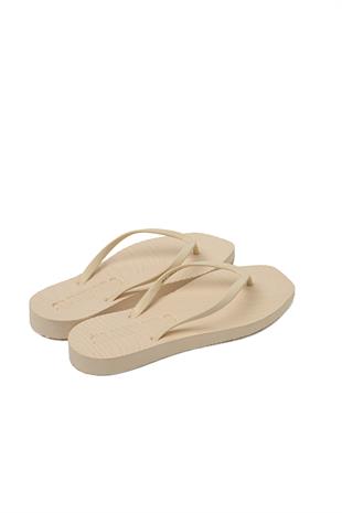 Krem Kadın Plaj Terliği