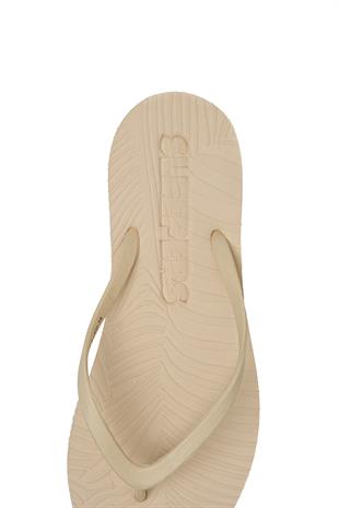Krem Kadın Plaj Terliği