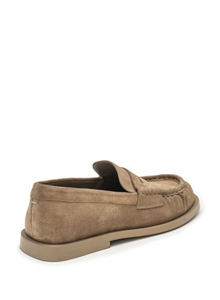 Camel Süet Loafer