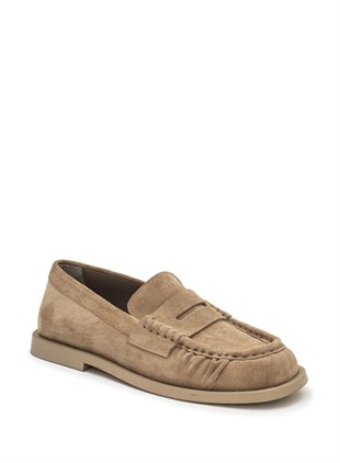 Camel Süet Loafer