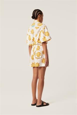 Güneş Desenli Şort