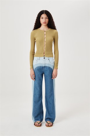 TRESSEYeşil Triko Bluz