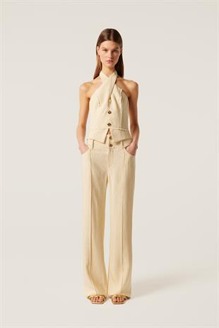 Yüksel Bel Ekru Pantolon