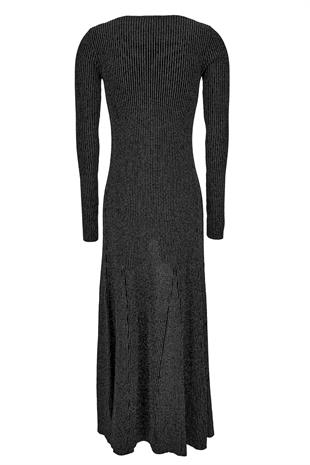 Simli Uzun Triko Hırka