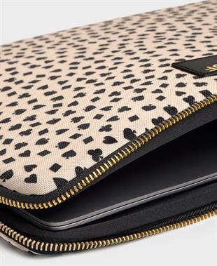 Kart Desenli Laptop Çantası 13 & 14