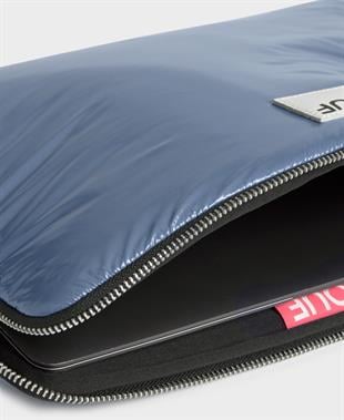 Mavi Parlak Dokulu Laptop Kılıfı 13 & 14