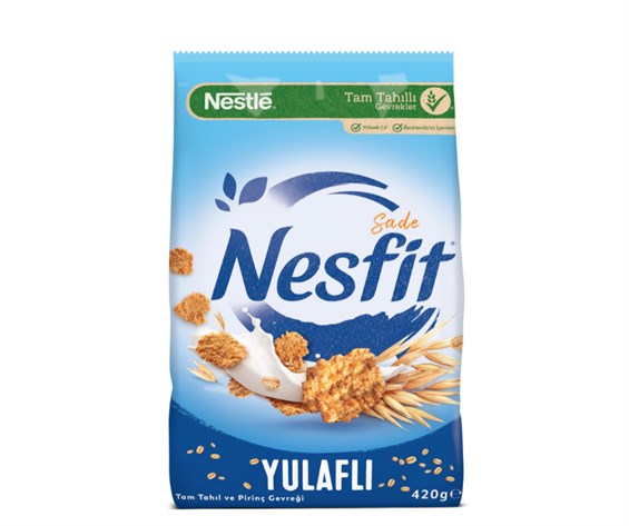 Nestle Nesfit Sade Kahvaltılık Gevrek 420 Gr