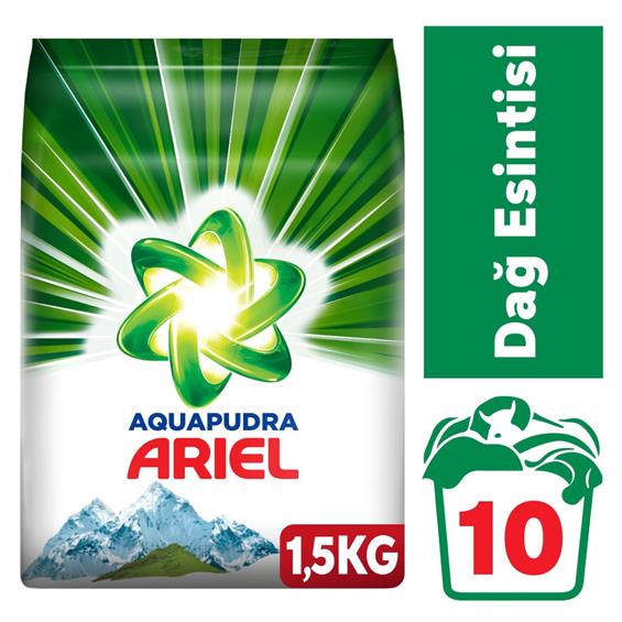 Ariel Aquapudra Dağ Esintisi Toz Deterjan 12 kg - Onur Market