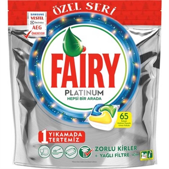 Fairy Hepsi Bir Arada Bulaşık Tableti 70'li - Onur Market