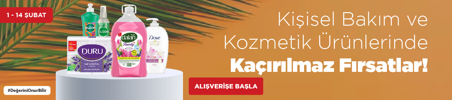 Kişisel Bakım ve Kozmetik Ürünlerinde Kaçırılmaz Fırsatlar