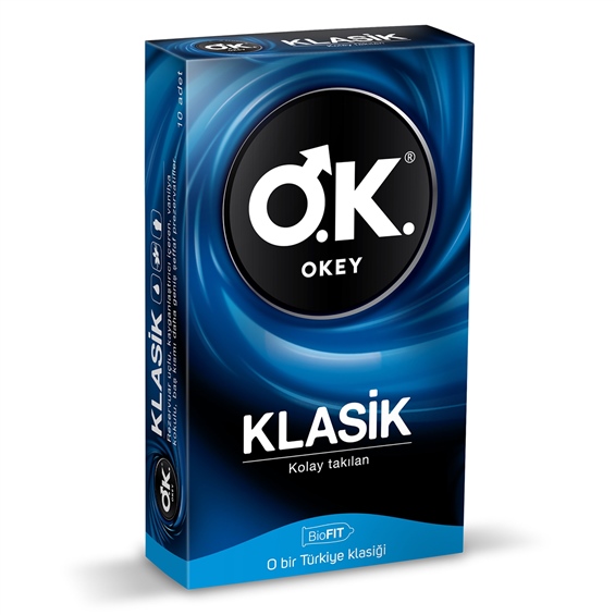 Okey Klasik Prezervatif 10'lu - Onur Market