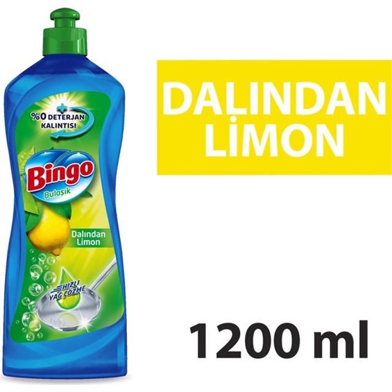 Bingo Bulaşık Deterjanı DAlından limon 1200 ml - Onur Market