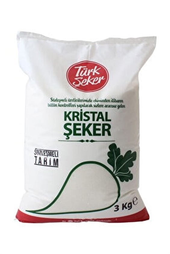 Türk Şeker Toz Şeker 3 kg - Onur Market