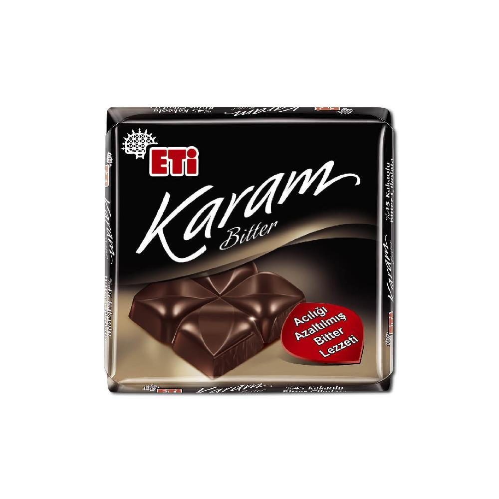 Eti Karam %45 Kakaolu Bitter Kare Çikolata 60 gr