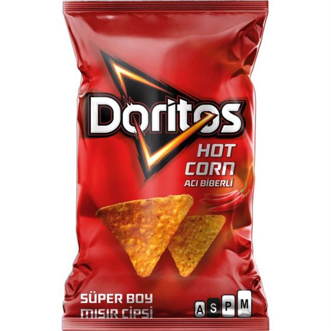 Doritos Hot Corn Acı Biberli Cips Süper Boy 113 Gr - Onur Market