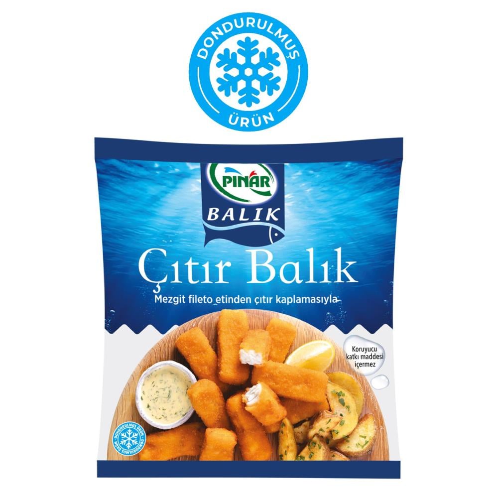Pınar Çıtır Balık 400 gr