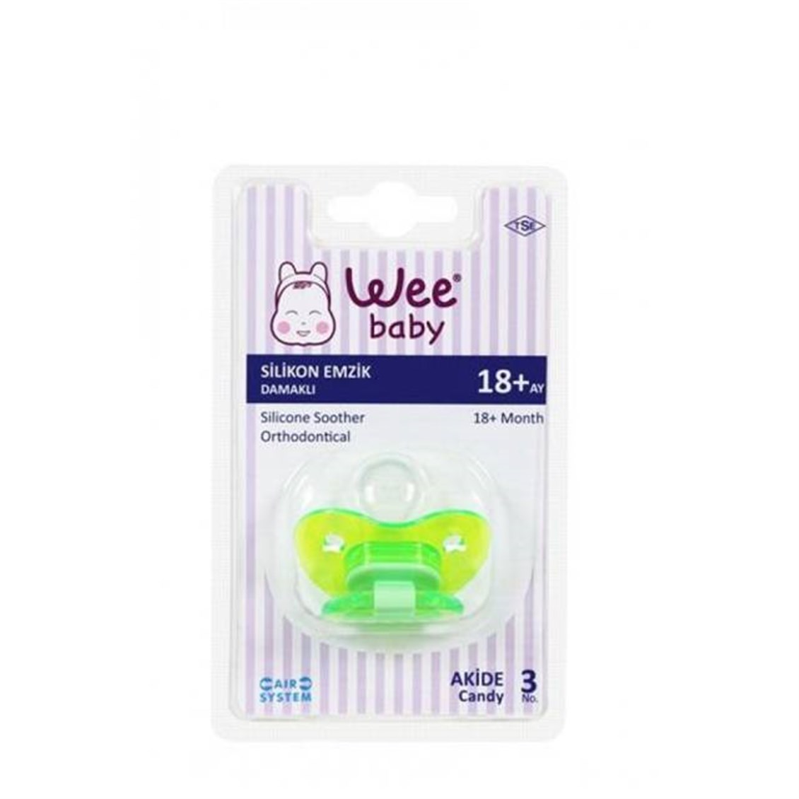 Wee Baby Akide Damaklı Emzik No:3