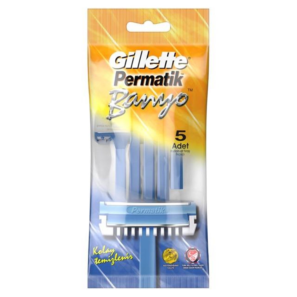 Gillette Permatik Banyo Kullan At Tıraş Bıçağı 5'li - Onur Market
