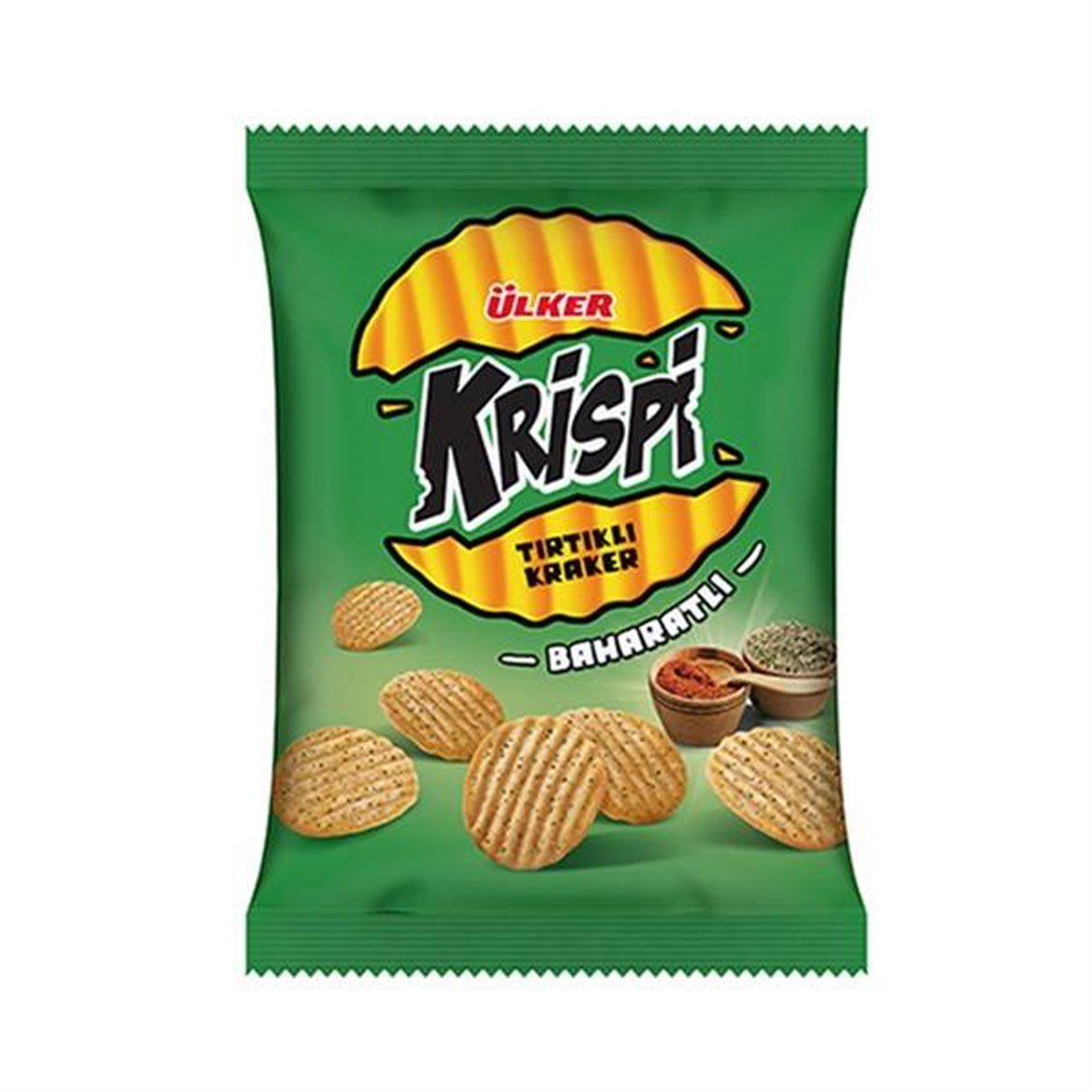 Ülker Krispi Baharat Çeşnili Tırtıklı Kraker 40 gr