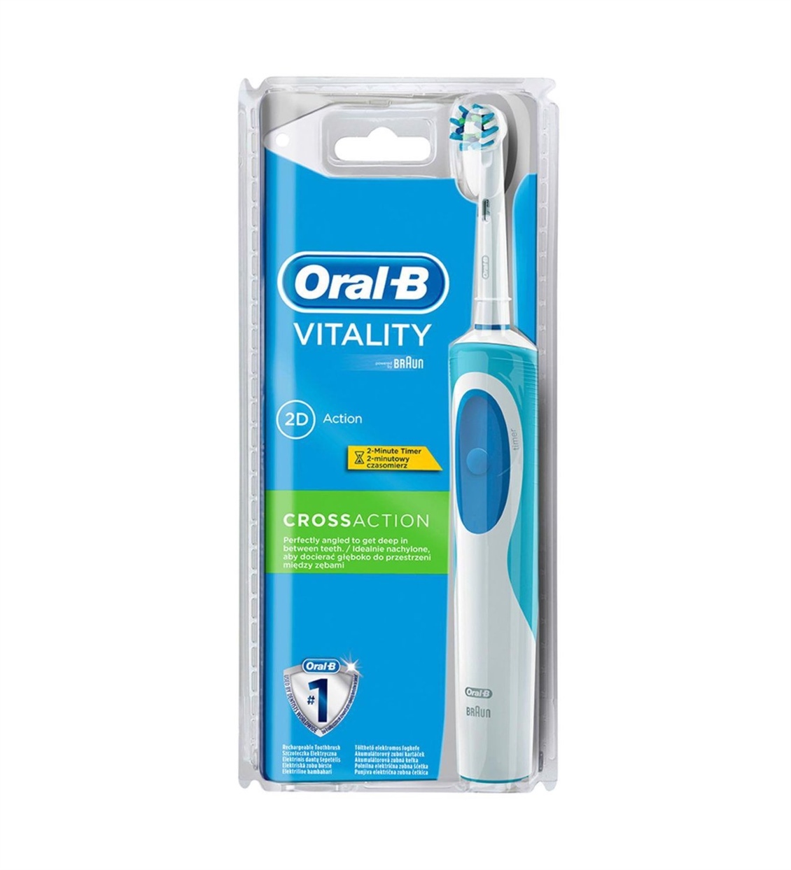 Oral-B Diş Fırçası Şarjlı Yetişkin D12 Cros - Onur Market
